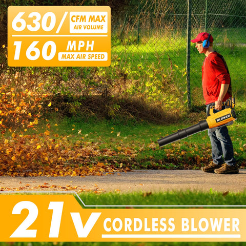 GROWORT leaf blower blower tube for quick, tool-free assembly and setup.
