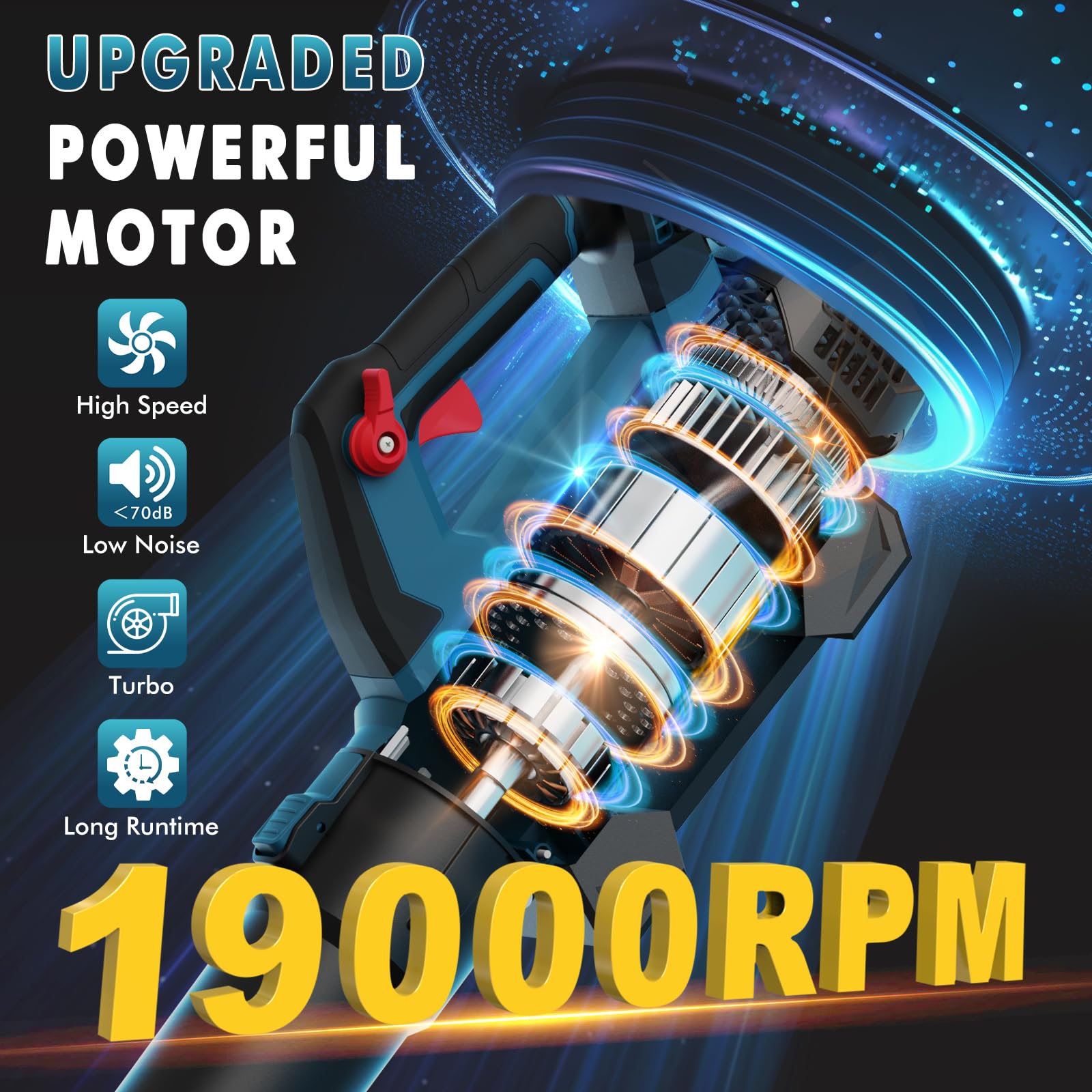 GROWORT fast charger replenishes power in about two hours