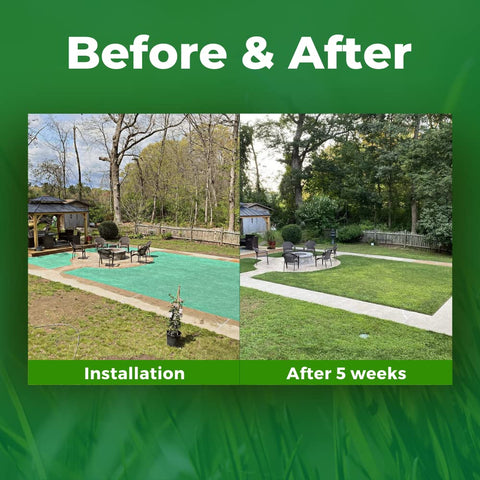 Growtrax bio fabric seed mat keeps seeds in place for uniform growth