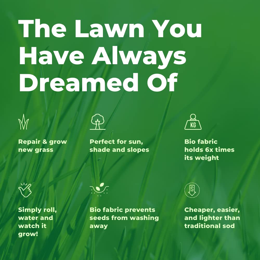Growtrax patch damaged lawn quick fix helps repair gaps and patches