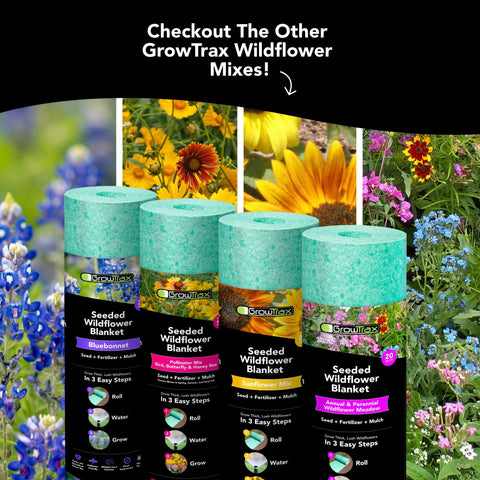 Growtrax sun-partial-shade garden idea showing versatile bed for year-round color