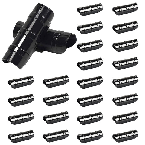 GRRONZEE greenhouse clips 1-1/4 inch close-up showing durable ABS construction