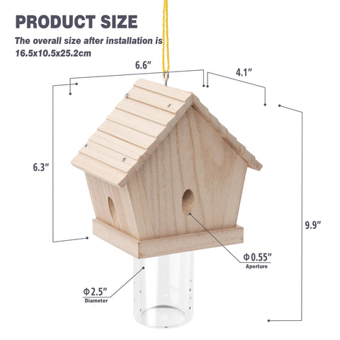 GRTRE trap reinforced with screws and nails emphasizes durability