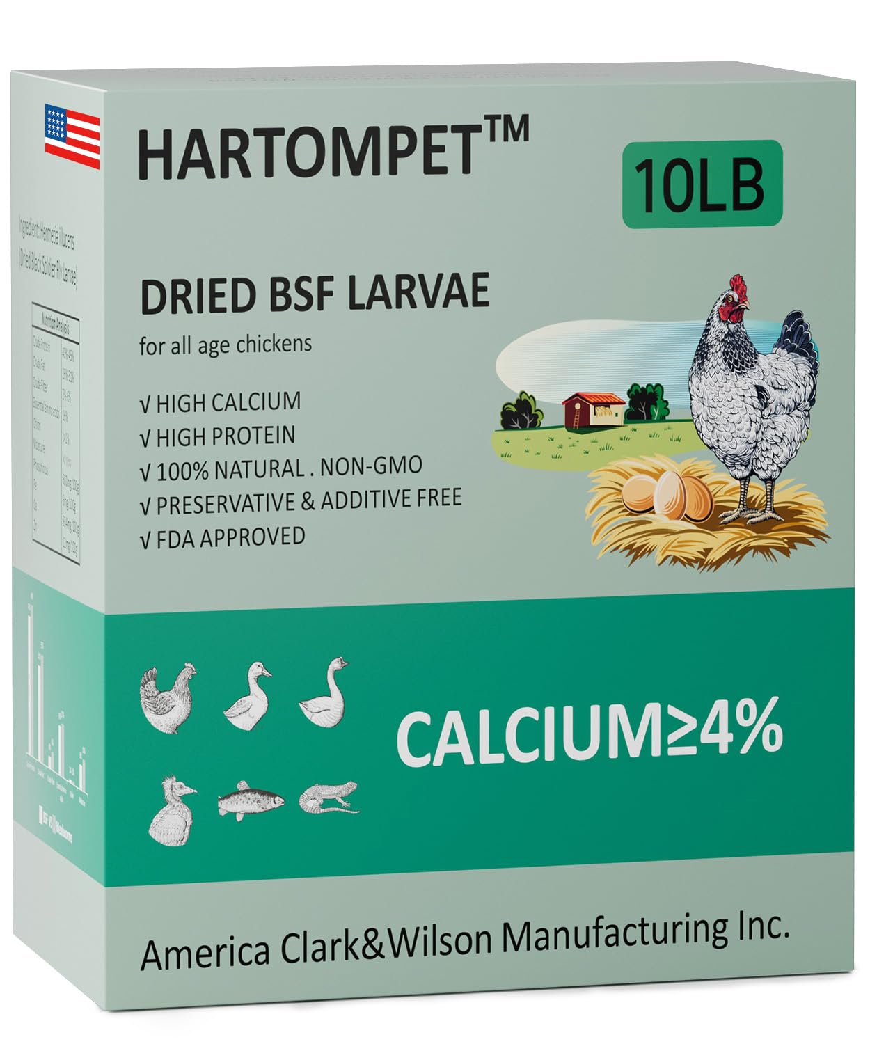 GRUBSFARM HARTOMPET bag with larvae, a nutrient-dense snack for birds.