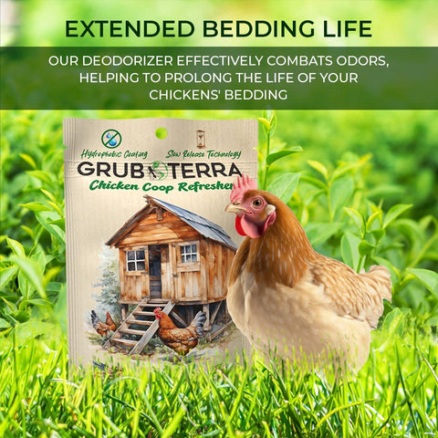 GrubTerra nest pads and bedding benefit from mint fragrance and easier maintenance.