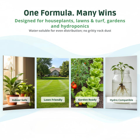 GS Plant Foods Ocean Magic garden bed nutrient boost supports healthy growth