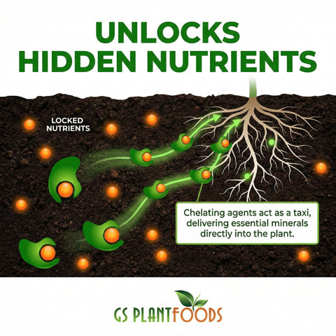 GS Plant Foods Root Ruckus spray application for gardens and containers