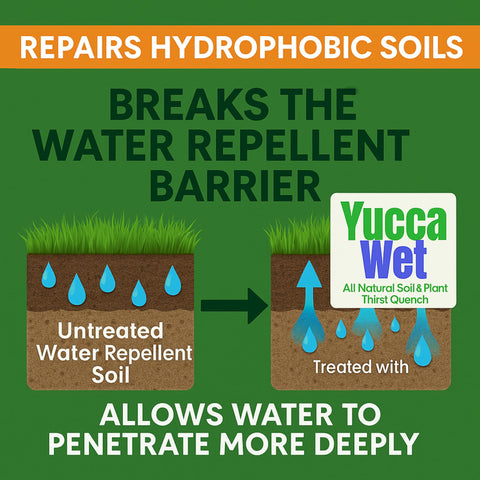 GS Plant Foods root-zone setup demonstrates deeper moisture penetration