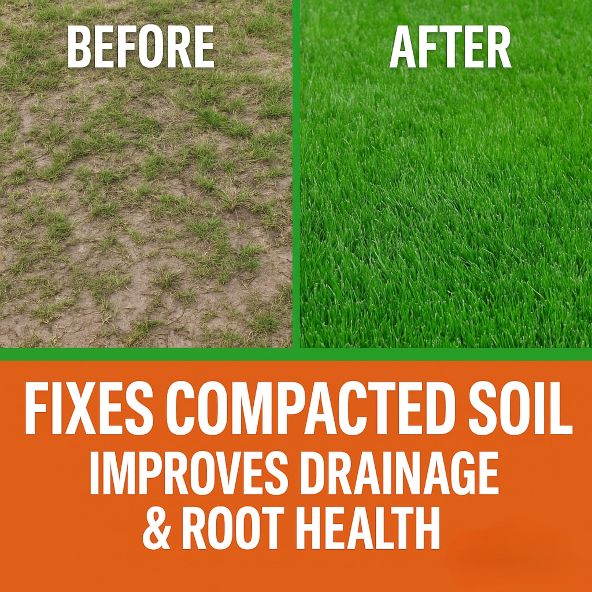 GS Plant Foods Soft Soil measuring cup demonstrates precise mixing for effective application.