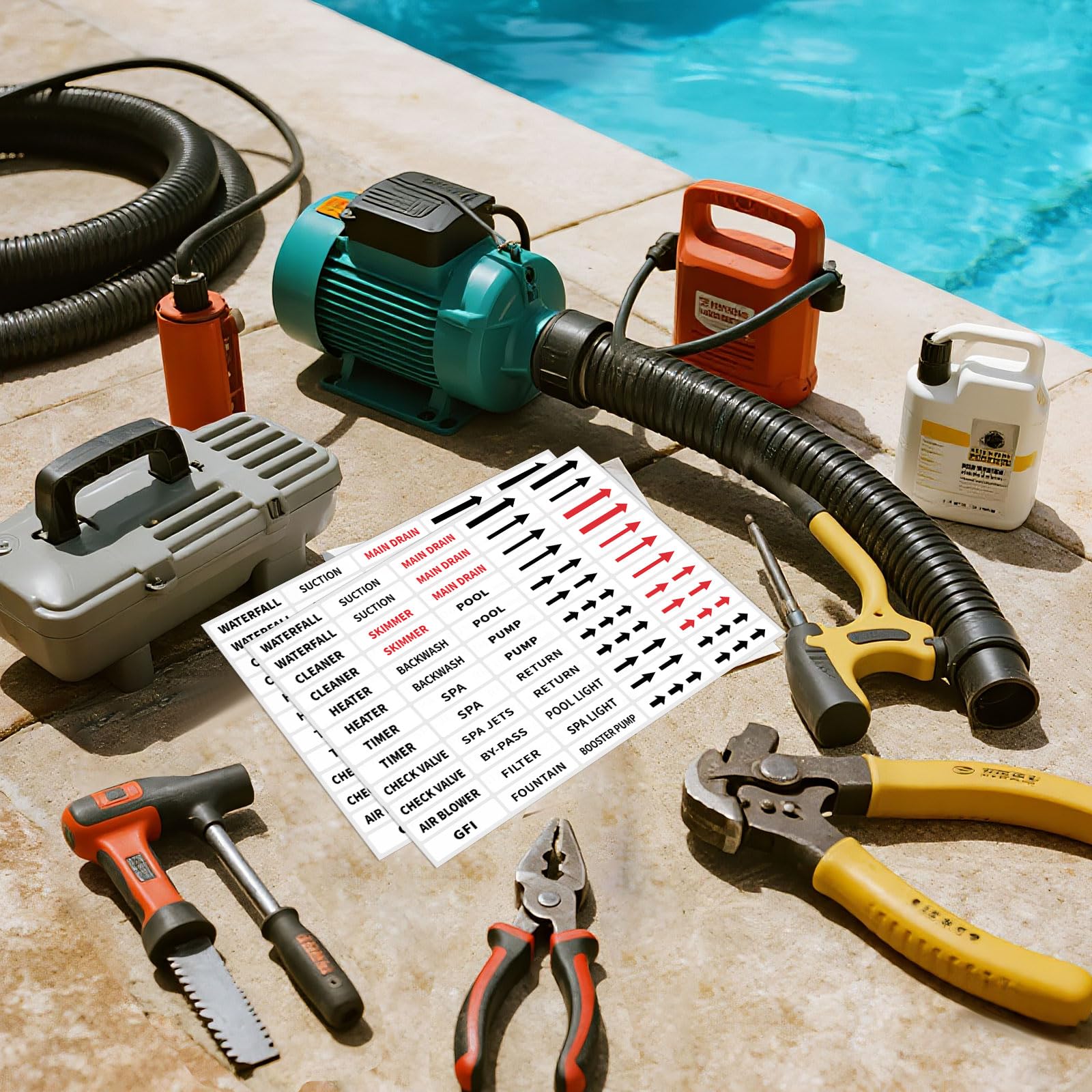 GSCWLD outdoor label on equipment shows humidity resistance.