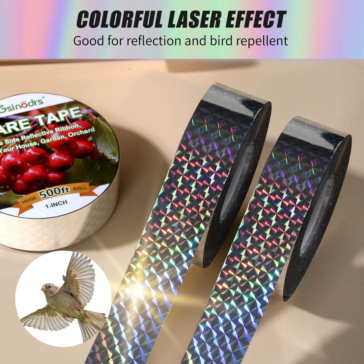 GSINODRS decorative reflective tape adding visual appeal and protection