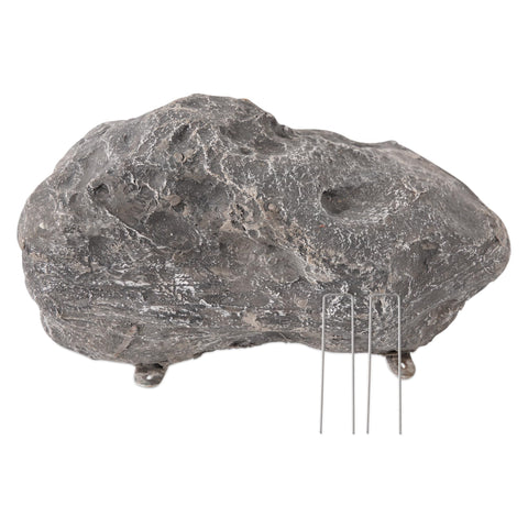 GSM Brands fake rock with realistic texture enhances natural-looking garden decor
