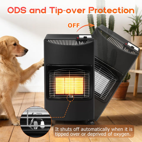 Gsmhoat 18,000 BTU heater with adjustable heat settings