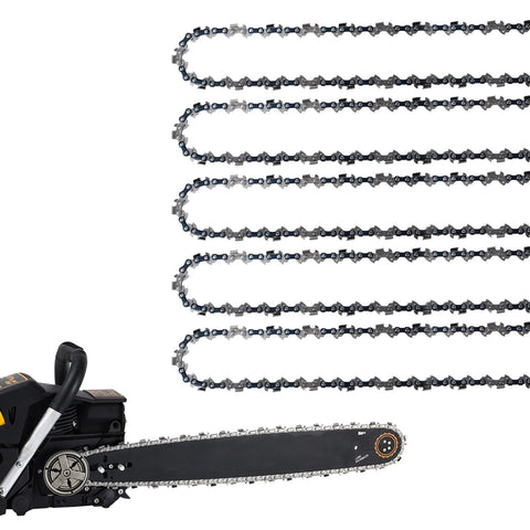 GSSHBR 5-pack 20-inch LP chain with 325 pitch and 76 drive links ready to use