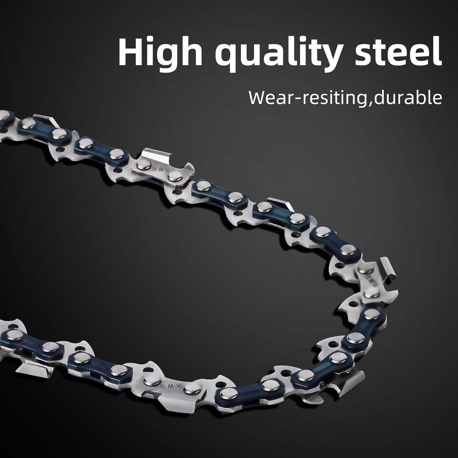 GSSHBR STIHL 12-inch chain size guide for correct pitch, gauge, and drive links.