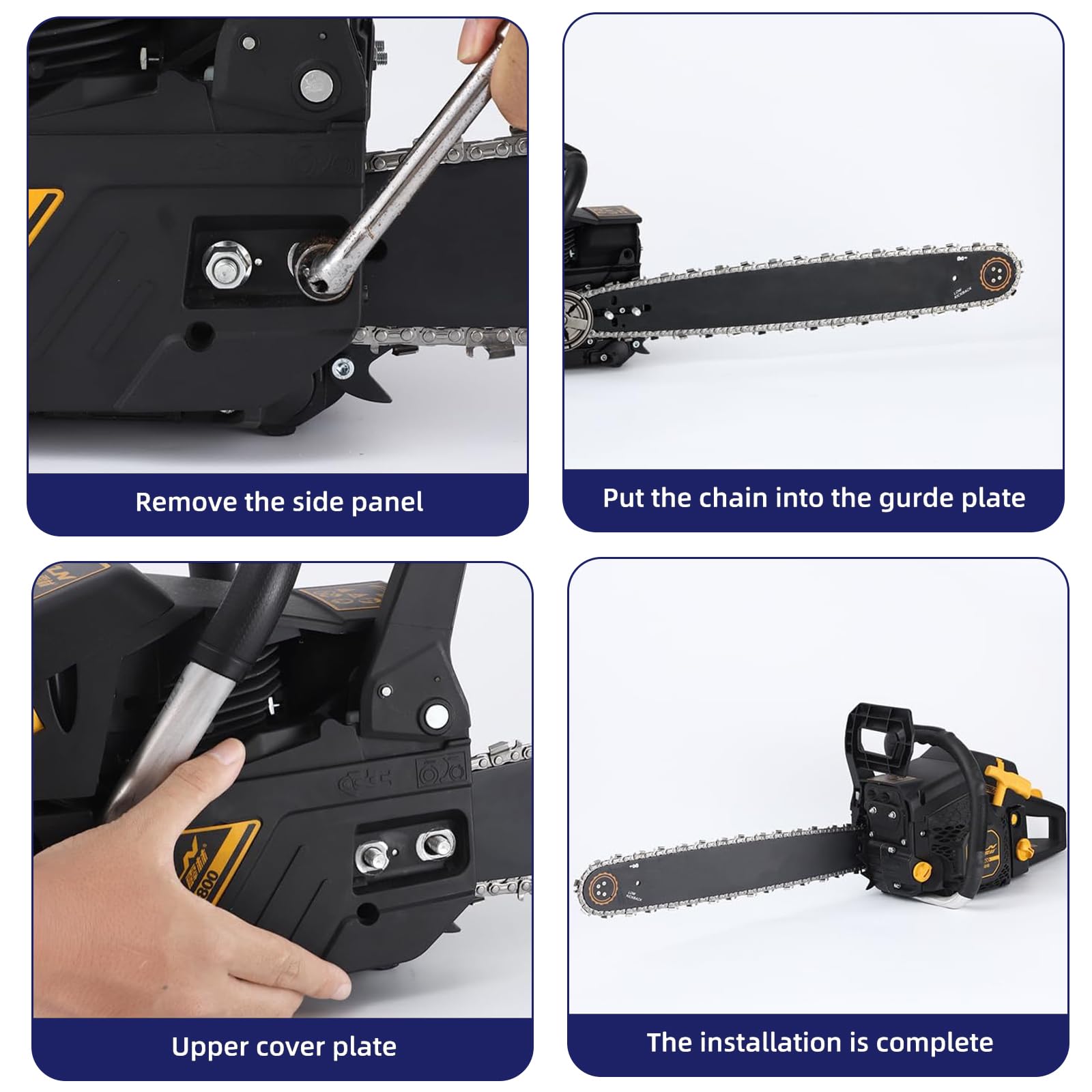 GSSHBR Stihl packaging clearly lists contents for easy installation.