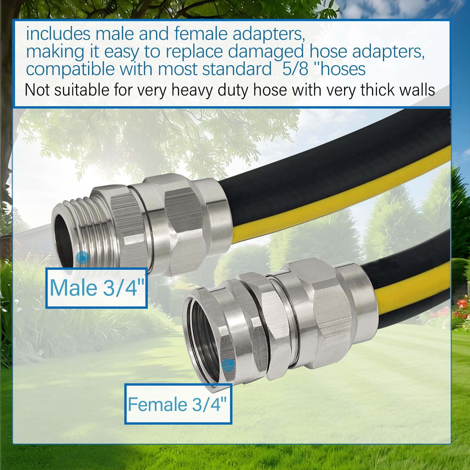 G-Sunny garden hose repair kit overview for quick fixes and length customization