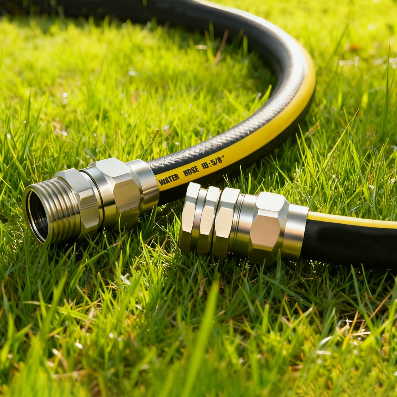 G-Sunny leak-proof connection with built-in washer for durable hose sealing