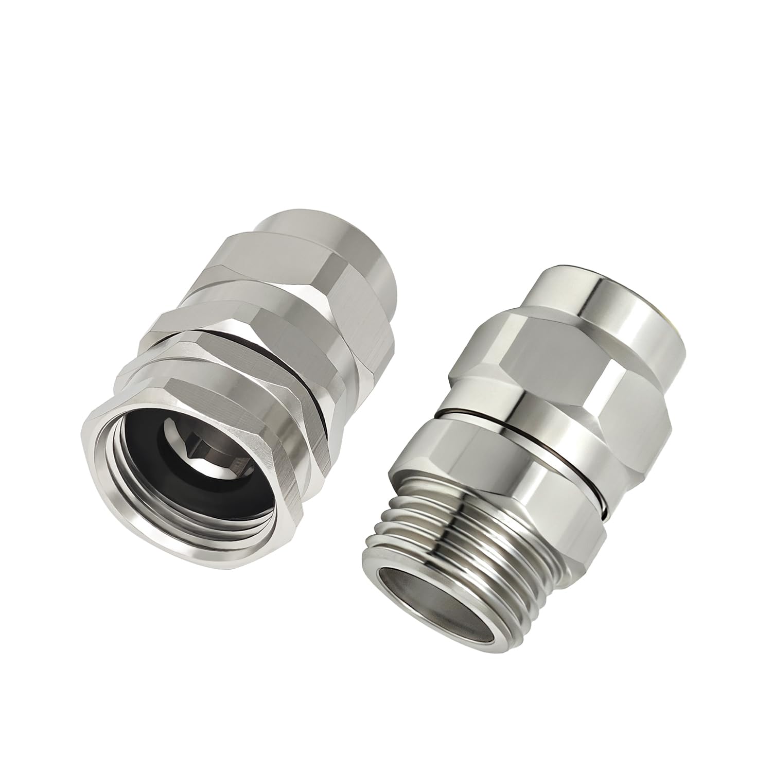 G-Sunny solid brass male end for 5/8-inch hose repair with secure fit