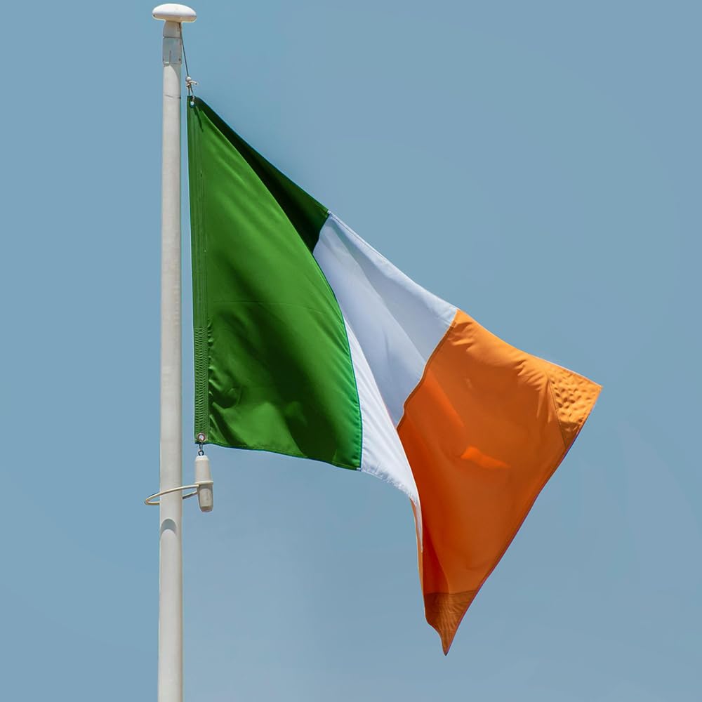 GSYLPFT flag displayed on pole or wall for versatile mounting
