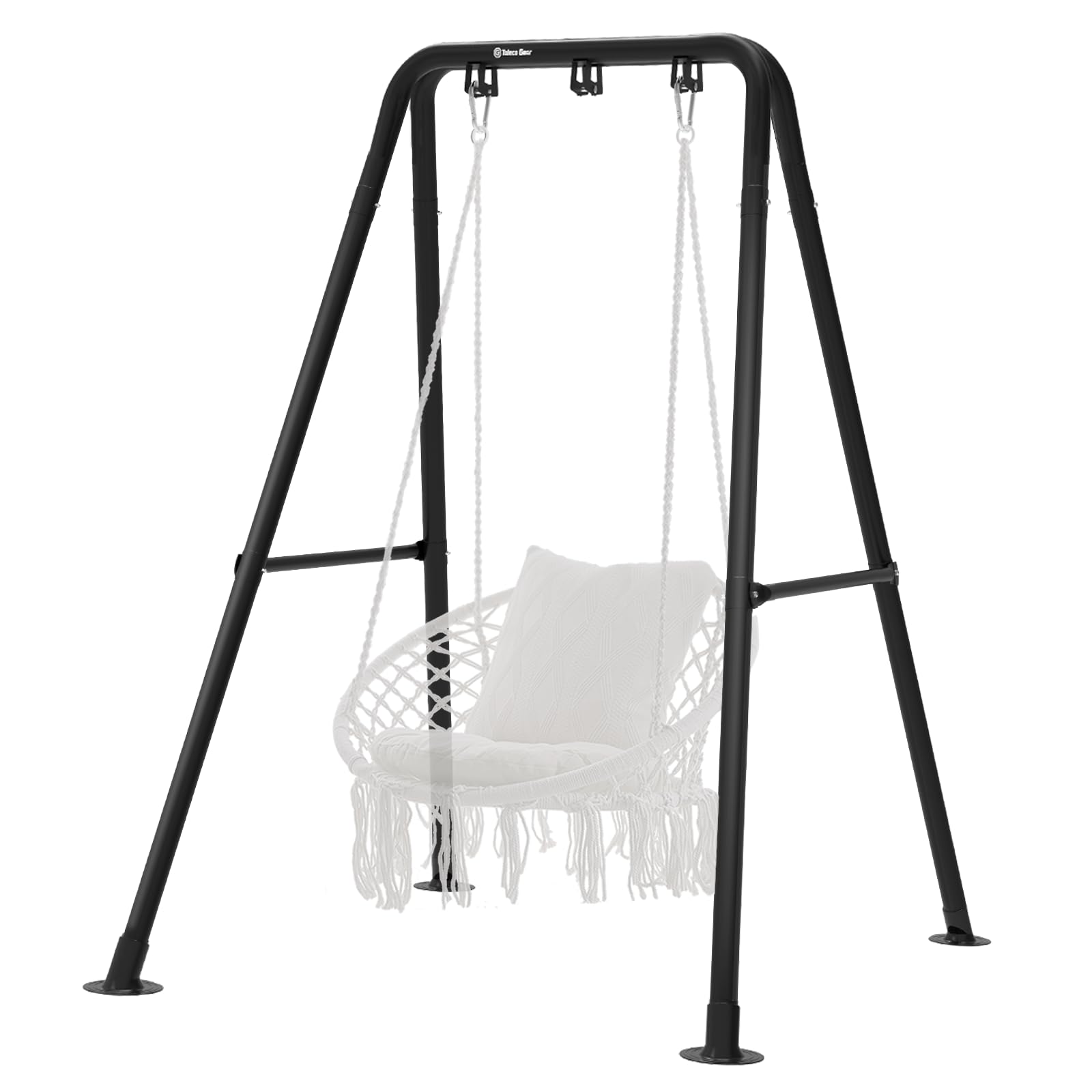 G TALECO GEAR hammock stand during assembly for quick setup