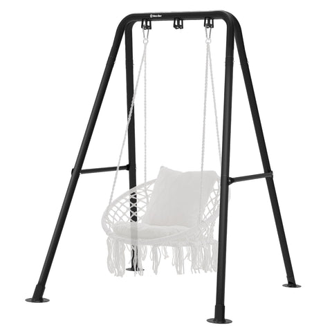 G TALECO GEAR hammock stand during assembly for quick setup
