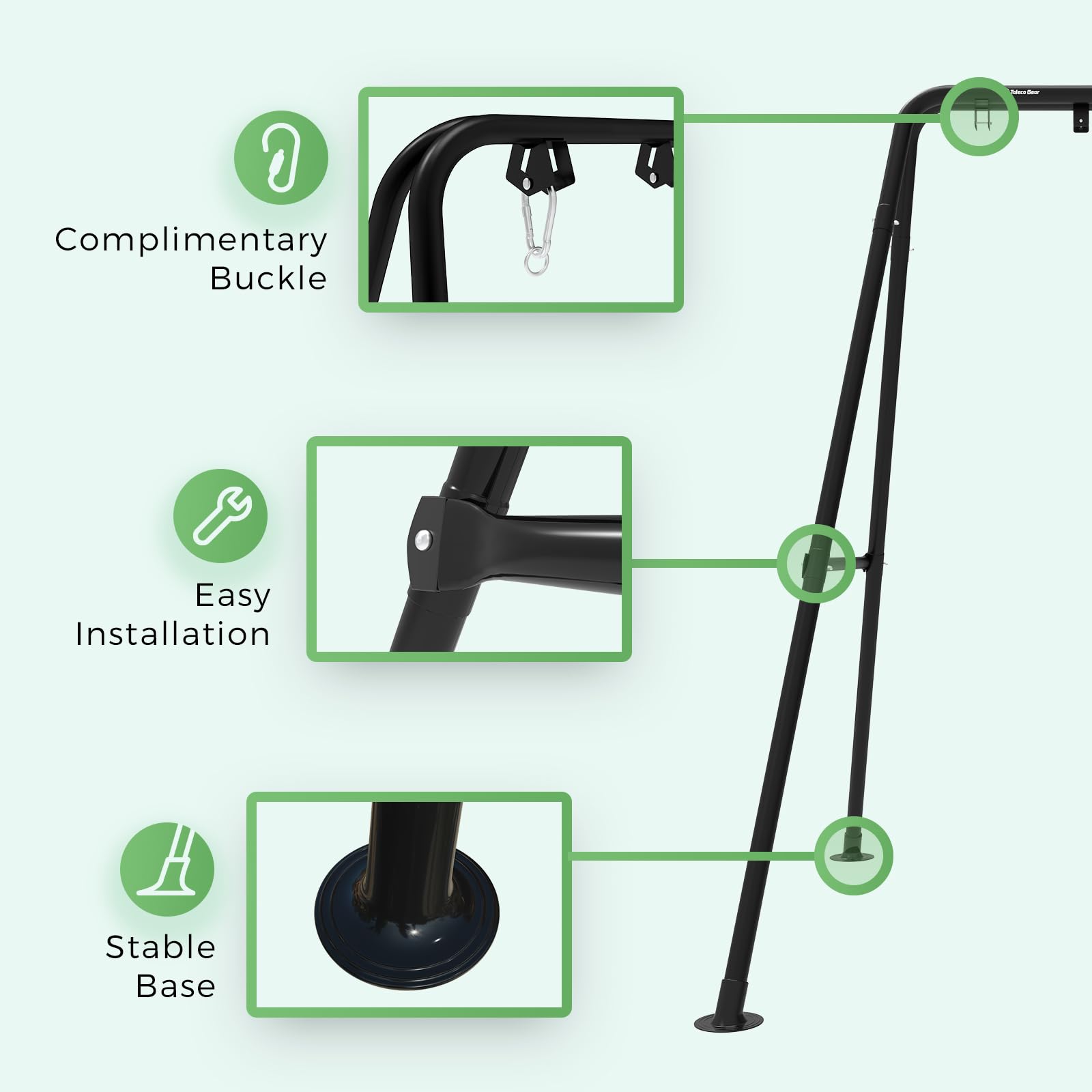 G TALECO GEAR versatile stand for indoor and outdoor use