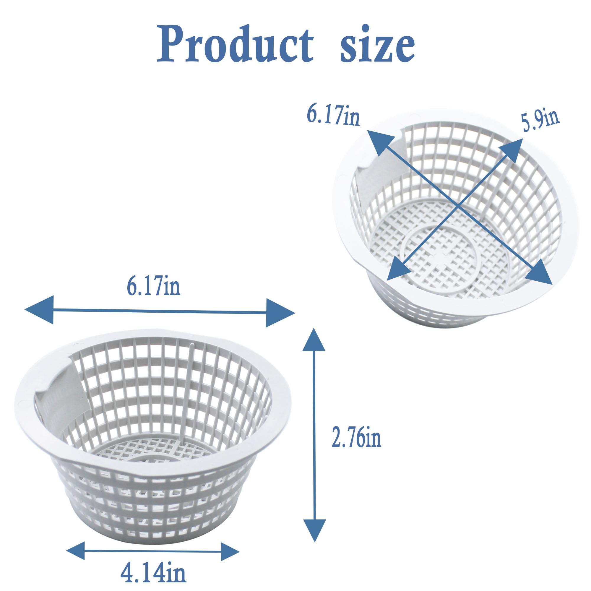 Gteana skimmer basket debris catch in action prevents clogs