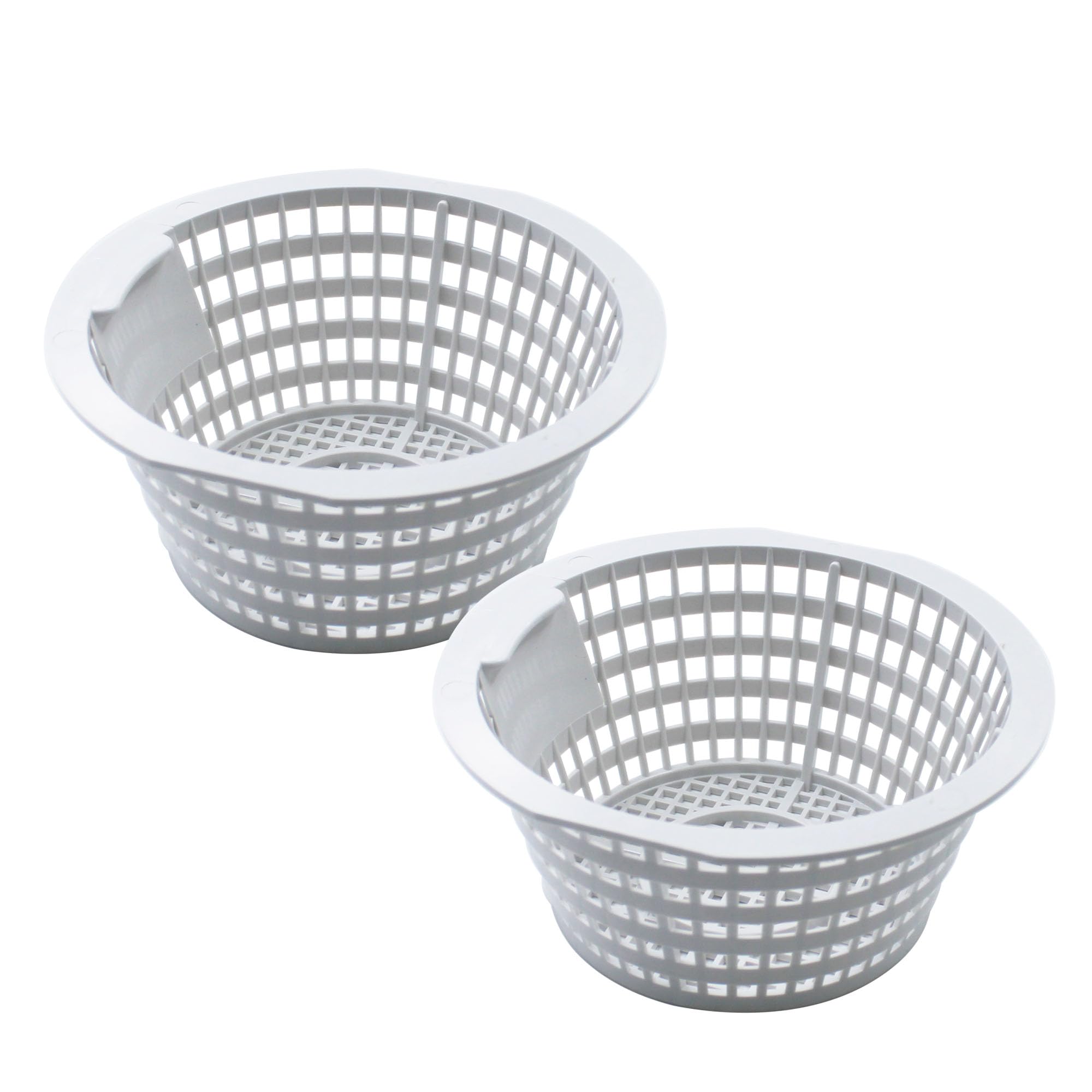 Gteana skimmer basket top view captures surface debris for pool clarity