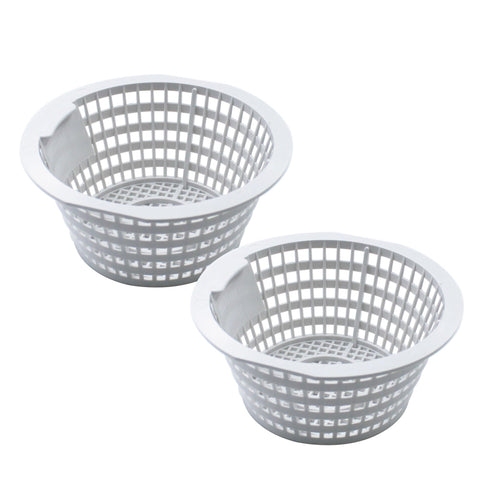 Gteana skimmer basket top view captures surface debris for pool clarity