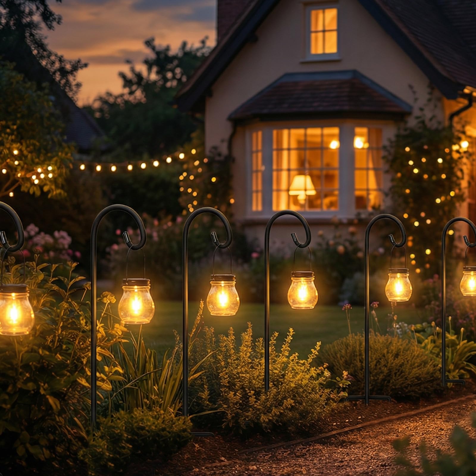 Gtongoko outdoor-decor enables versatile placements along pathways and lawns.