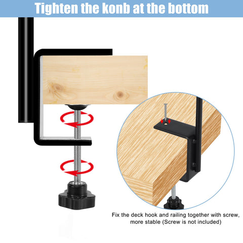 Gtongoko hook accommodates lanterns and wind chimes outdoors.