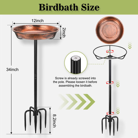 Gtongoko 5-prongs base provides stable grounding for windy gardens.