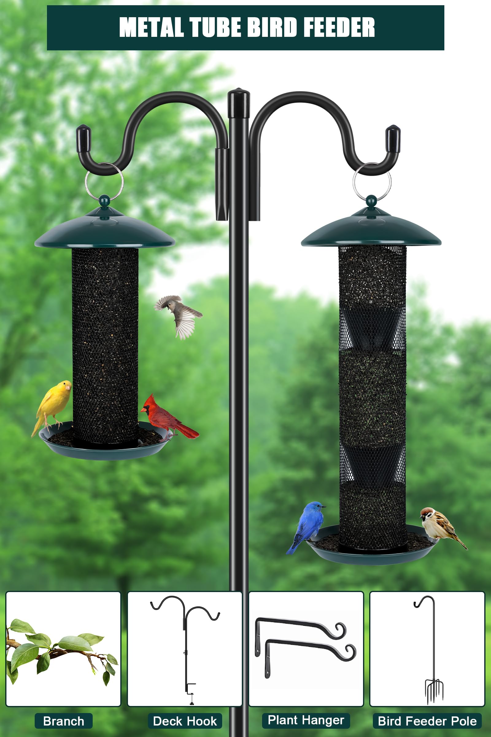 Gtongoko Finch Feeder twist off lid enables easy cleaning and filling.