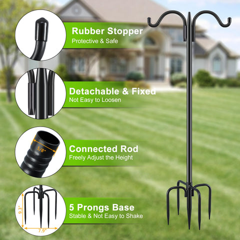 Gtongoko five-prong base improves stability for outdoor displays.
