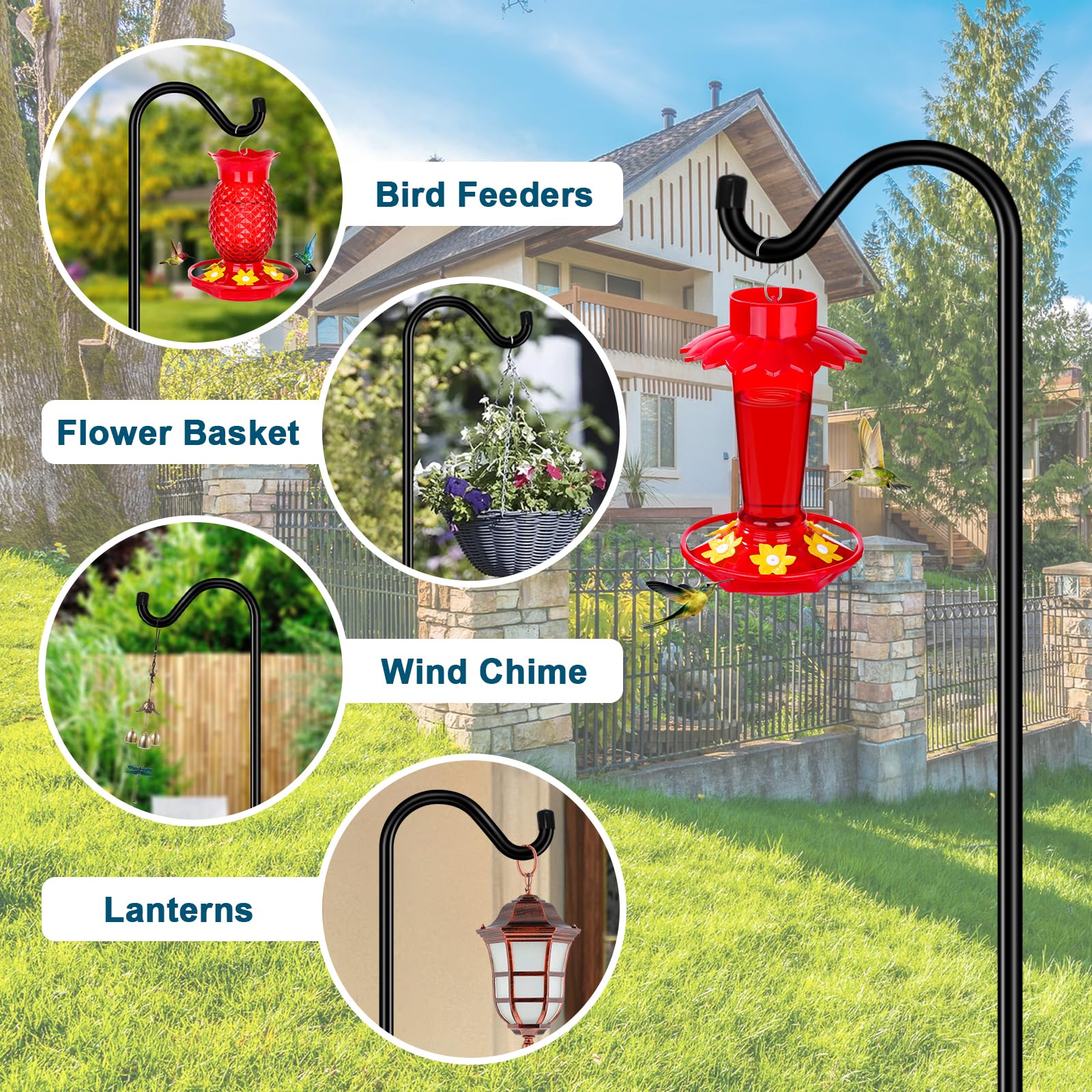 Gtongoko ground insertion base ensures stable placement in soft soil.