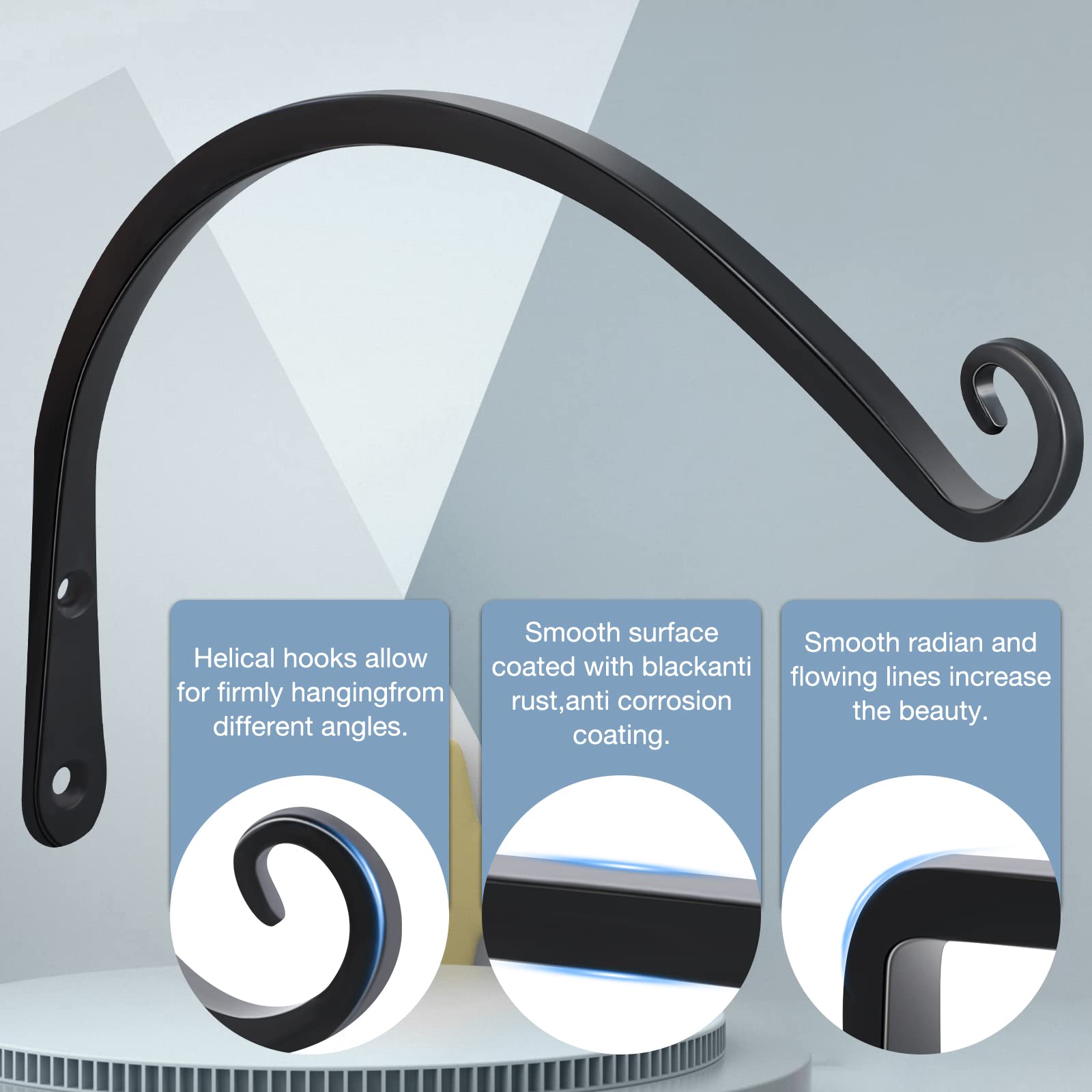 Easy-installation bracket by Gtongoko for fences, walls, or trees