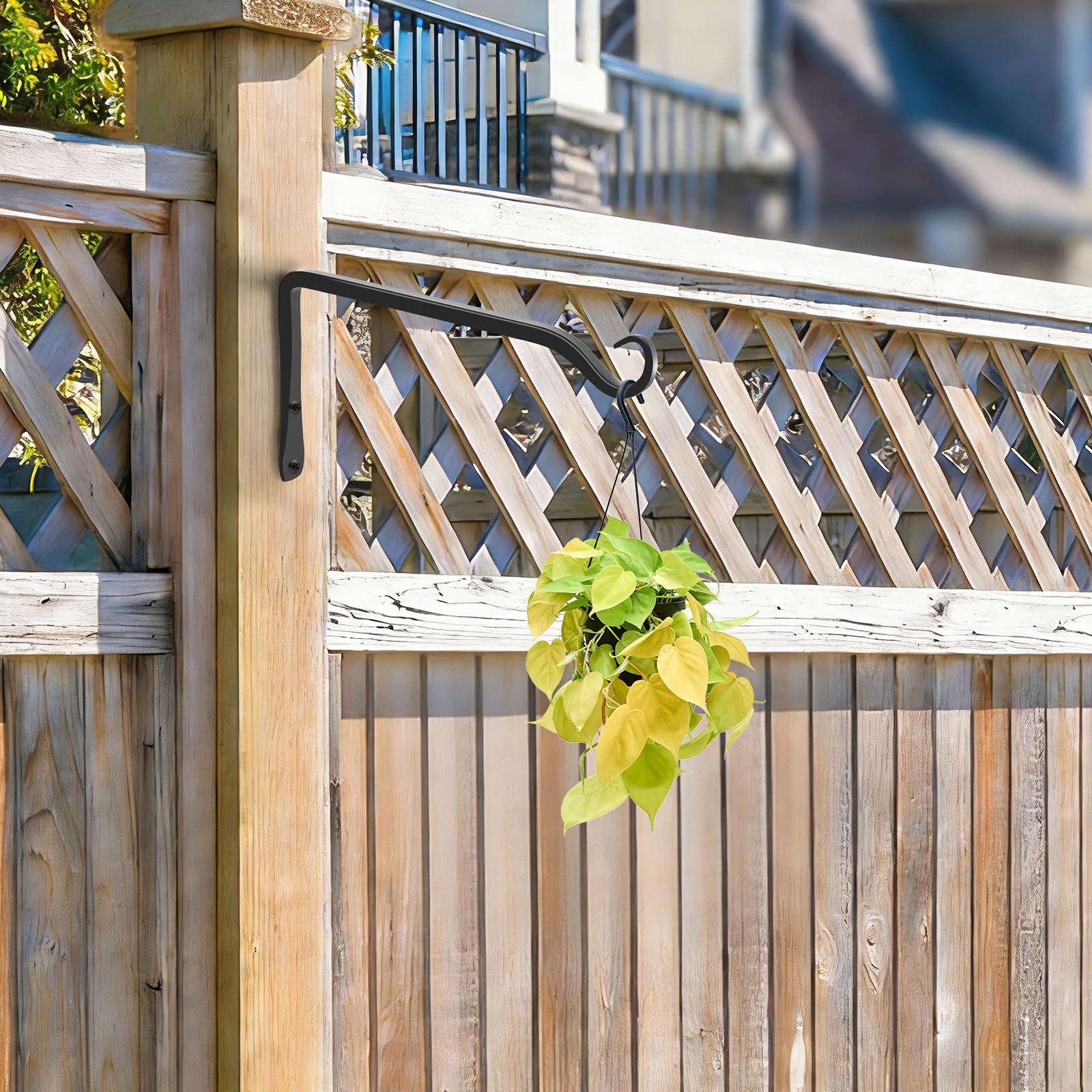 Gtongoko lantern and wind chime hanger enhances curb appeal