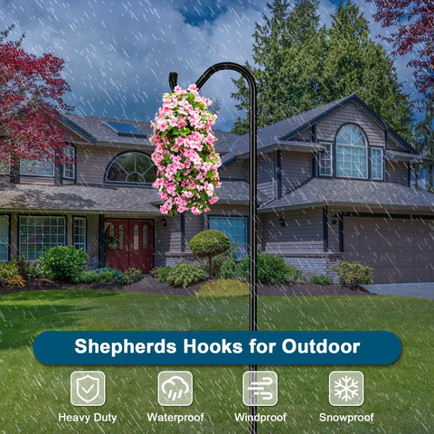 Gtongoko multi-purpose hanging items increases garden décor versatility.