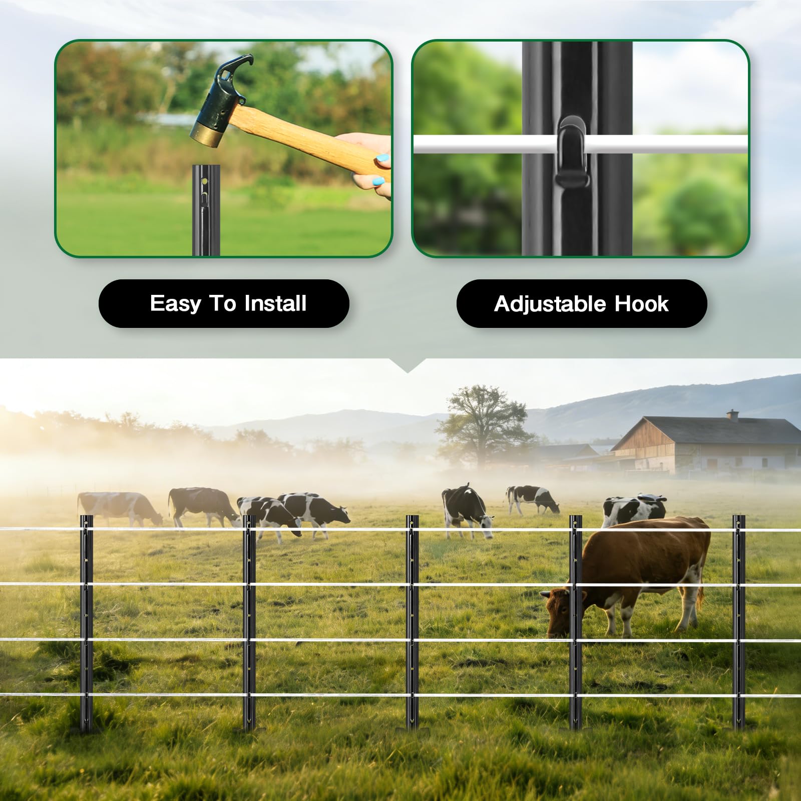 Gtongoko rust-resistant powder coat protects against outdoor wear.