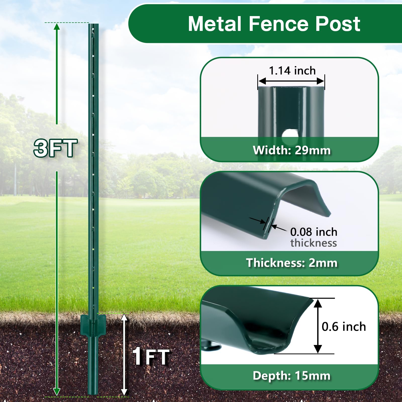 Gtongoko U-channel design with anchor plate emphasizes ground grip.