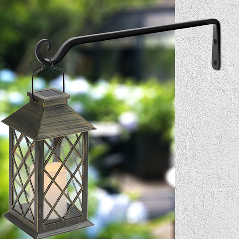 Gtongoko wind chime hanger black, adds charm while supporting lightweight decorative pieces.