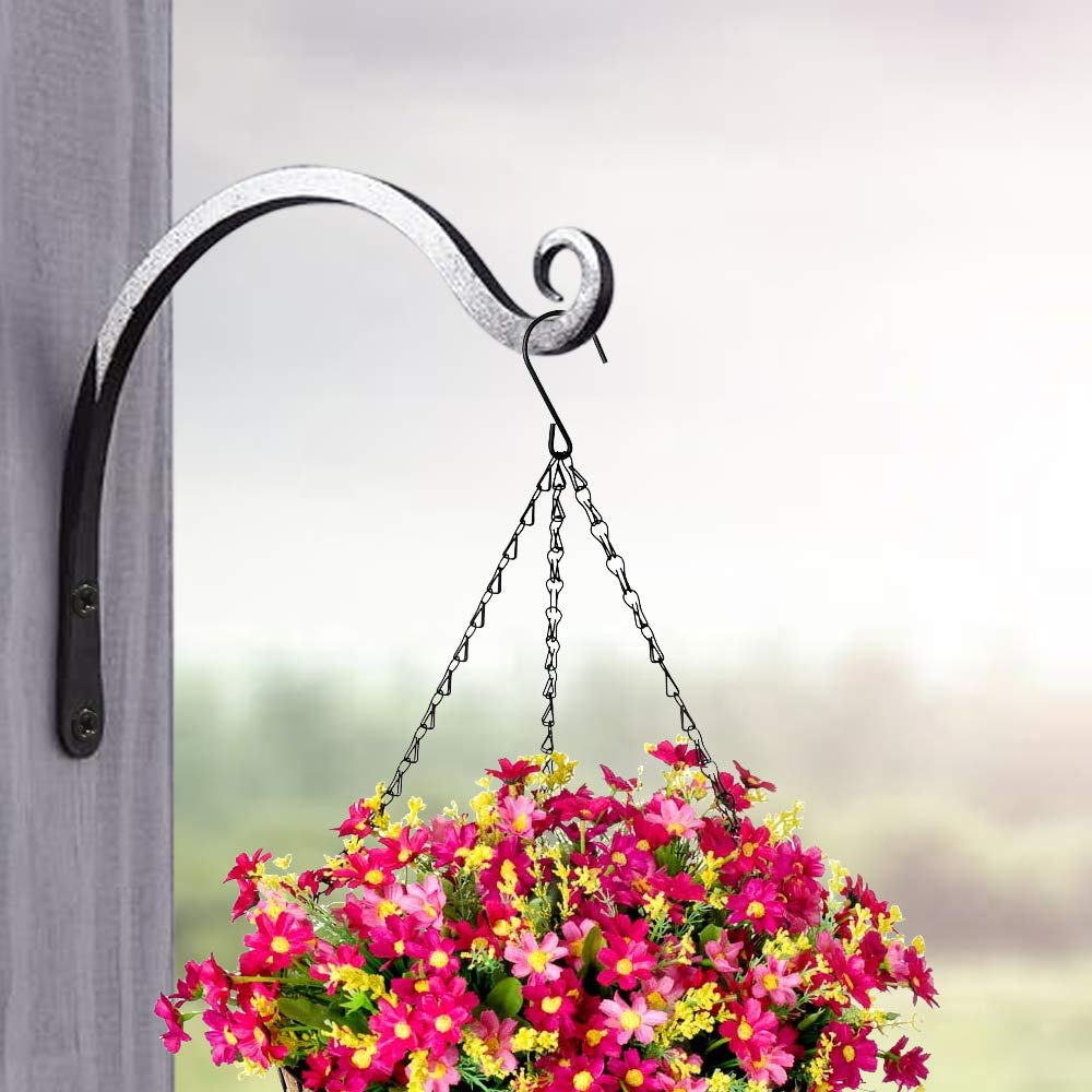 Gtongoko wind chime hook offers stable support for musical garden decor.