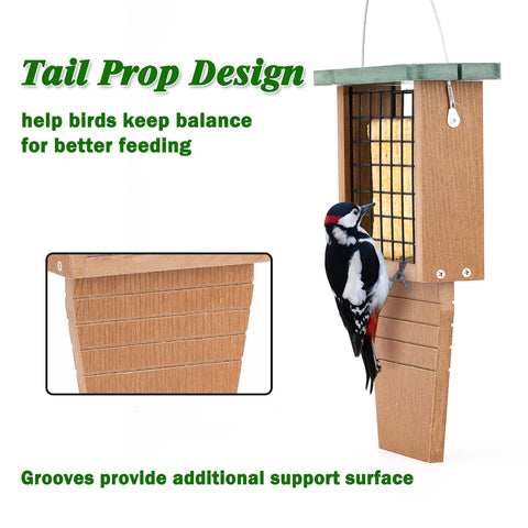 Gtongoko wire mesh provides secure grip during feeding.
