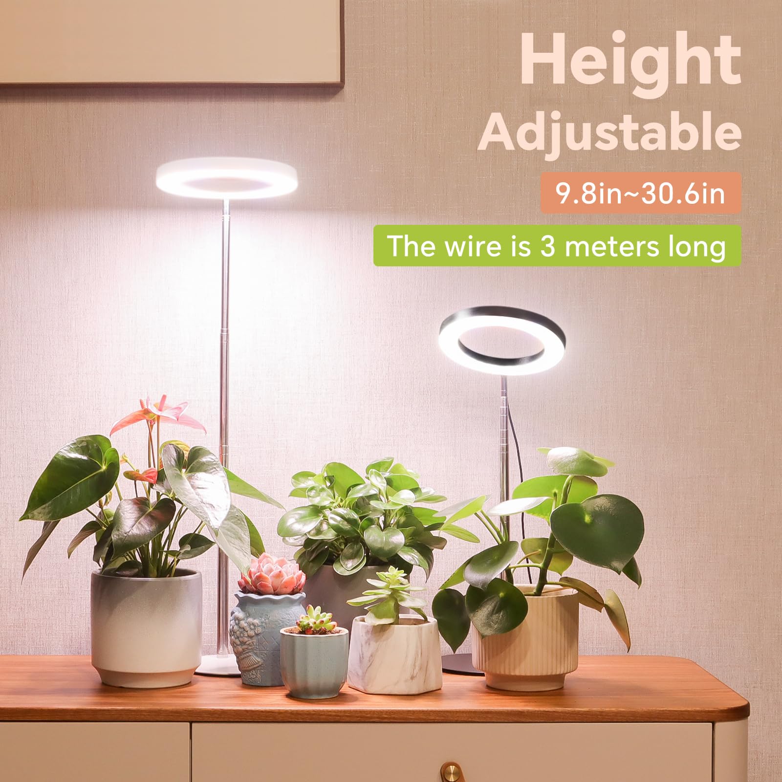 GTRUIIDY timer display helps automate daily plant care.