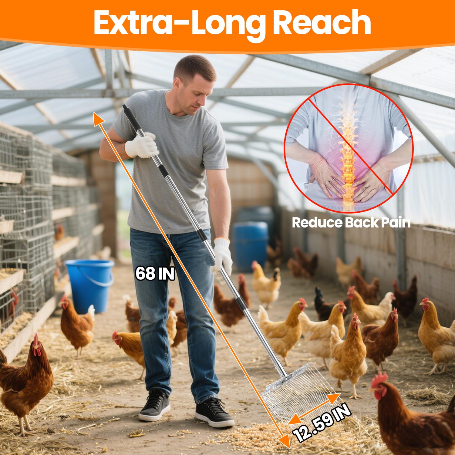 GuanBoXin stainless-steel handle for durable daily use