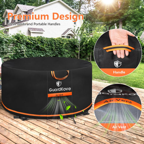 GuardKove all-weather design guards against extreme temperatures for year-round use.