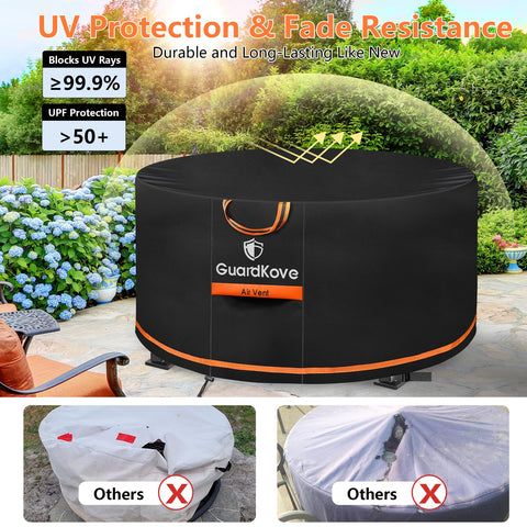 GuardKove drawstring and buckles ensure quick, secure installation every time.