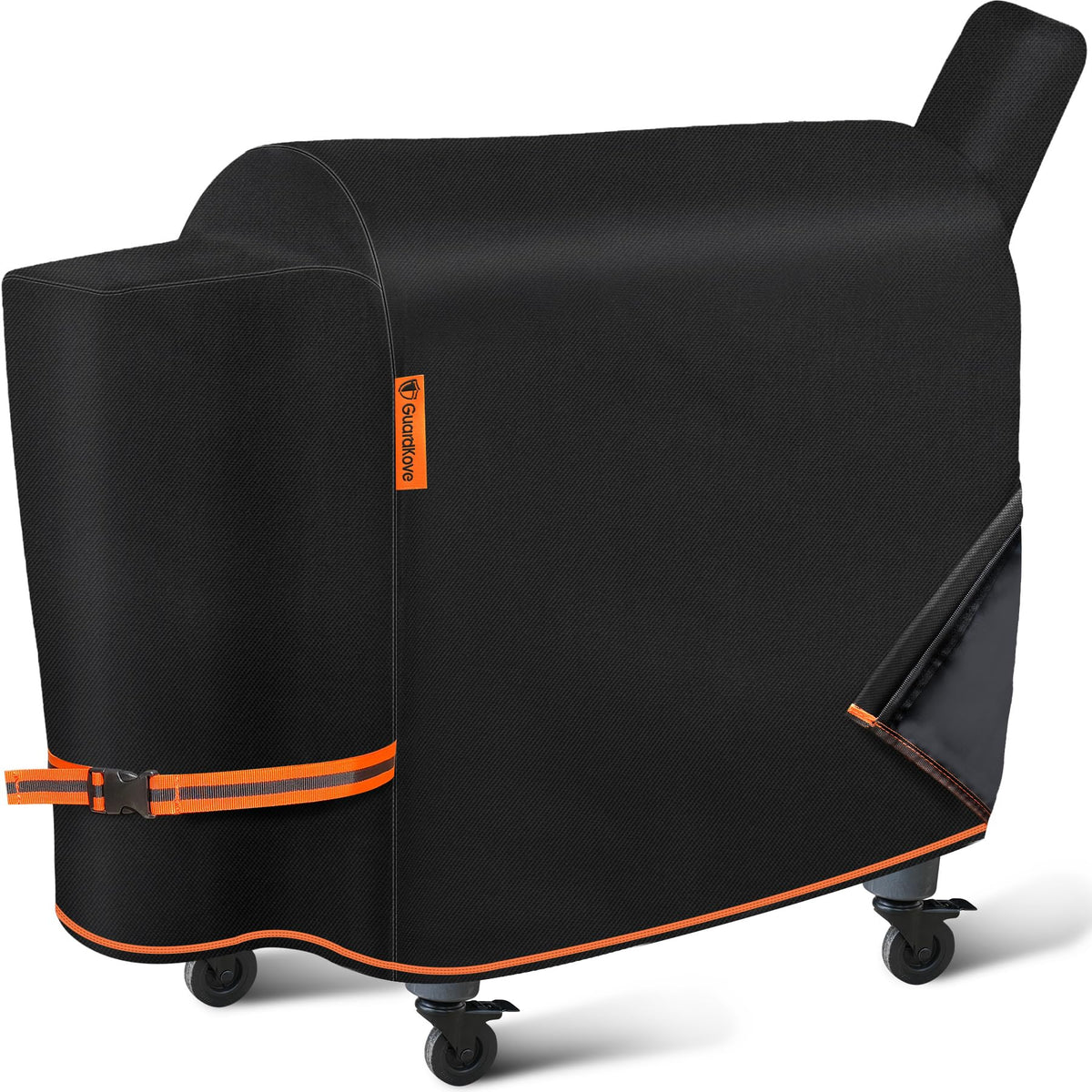GuardKove grill cover with 53W x 22D x 40H for a secure fit.