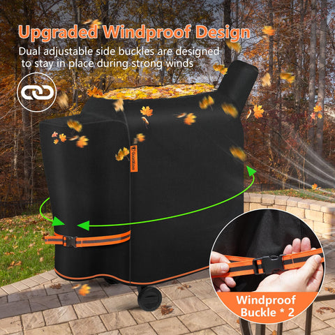 GuardKove side zipper allows easy on and off for quick setup